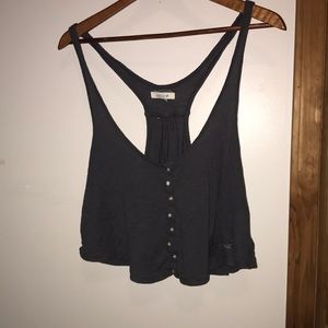 Aerie Crop top/ over tank top.